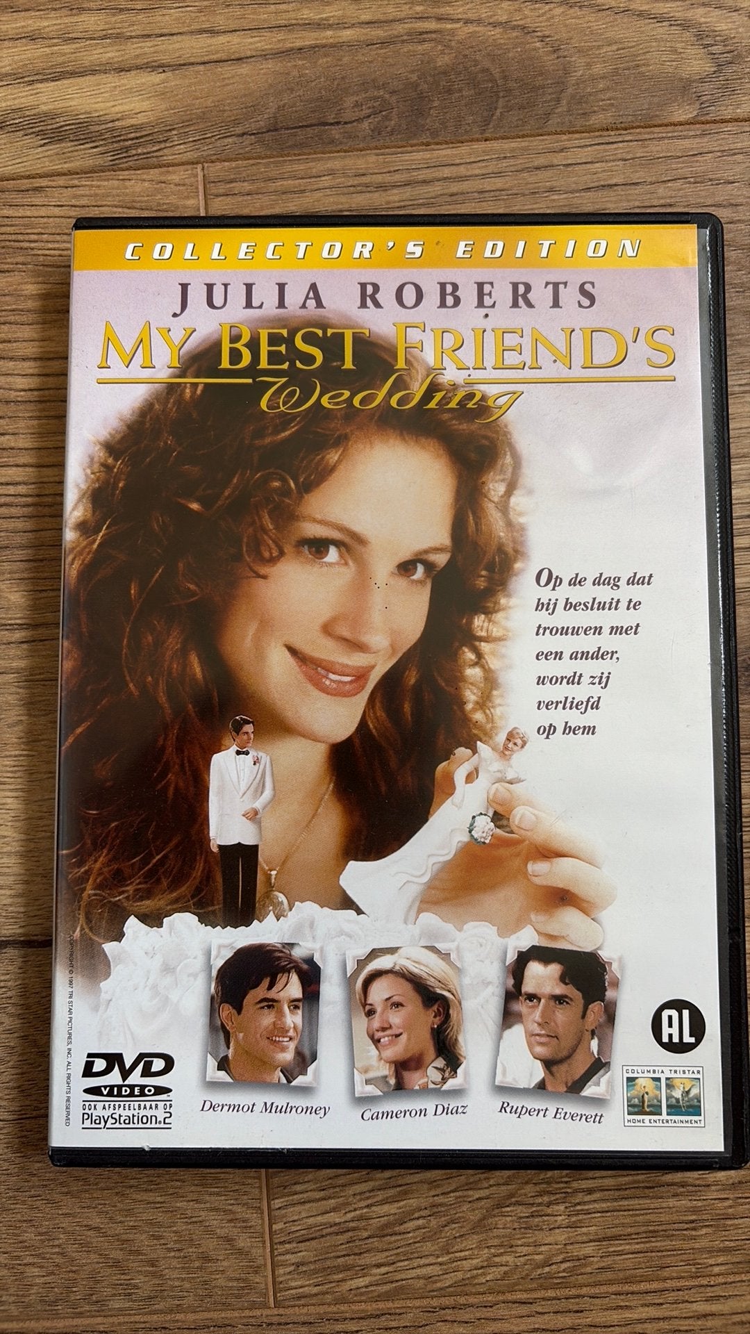 My Best Friend’s Wedding met Julia Roberts en Cameron Diaz., Alle leeftijden, Ophalen of Verzenden, Zo goed als nieuw, Actiekomedie