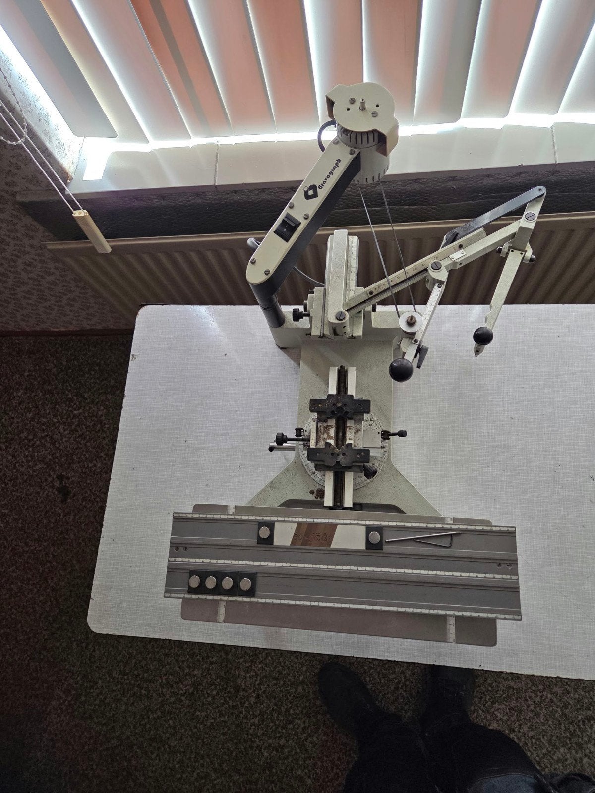 Gravograph IM3 graveermachine met accessoires en ladekast, Ophalen, Gravograph, Gebruikt, Overige soorten