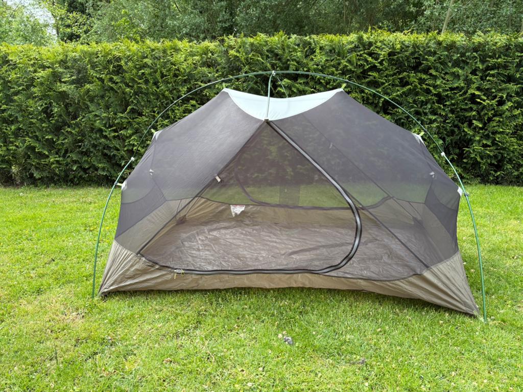 MSR hubba hubba 2, Caravans en Kamperen, Tenten, Gebruikt, Ophalen of Verzenden
