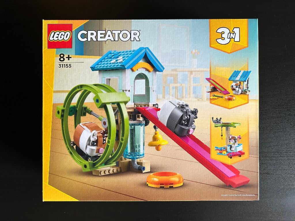 Lego 31155 - Creator 3in1 Hamsterwiel, Lego, Nieuw, Ophalen of Verzenden, Ongeopend/sealed
