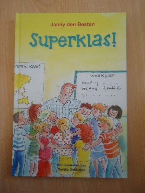 Superklas! Janny den Besten AVI 5, Ophalen of Verzenden, Zo goed als nieuw, Fictie algemeen
