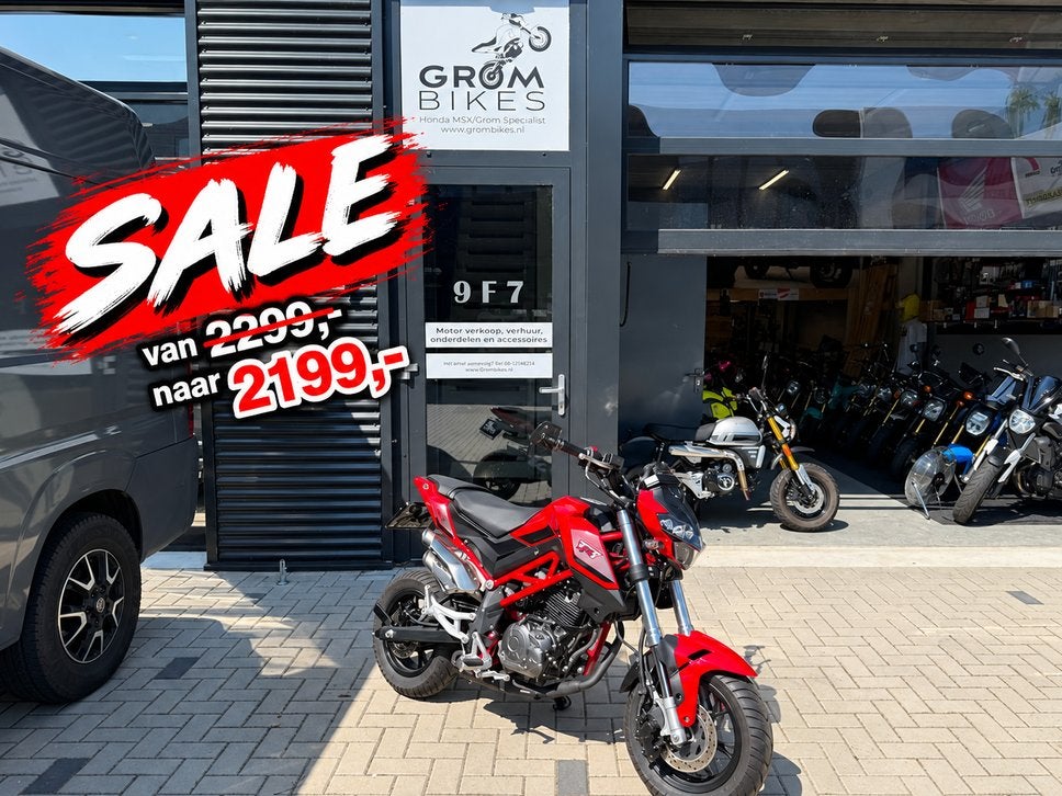 BENELLI TORNADO NAKED TNT 125 (bj 2022) 1,100 km BTW MOTOR, Motoren, Bedrijf, Onbekend, 125 cc, BENELLI