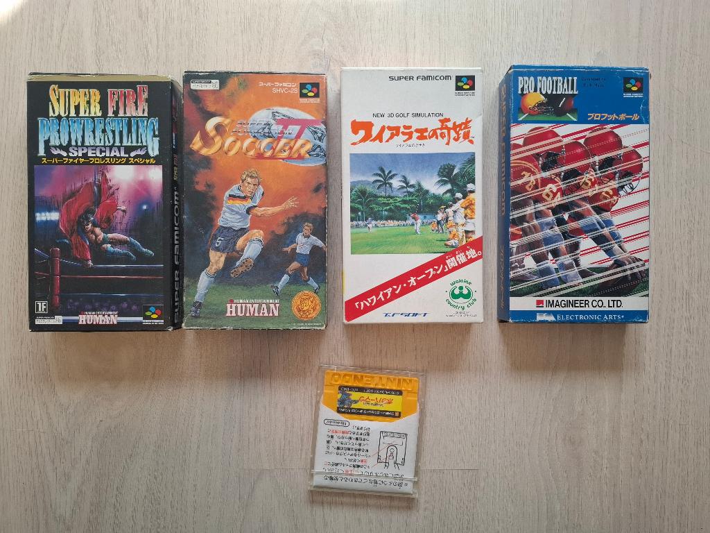 4x Super Famicom 1x Disk System, Gebruikt, Verzenden, 1 speler, Vanaf 3 jaar