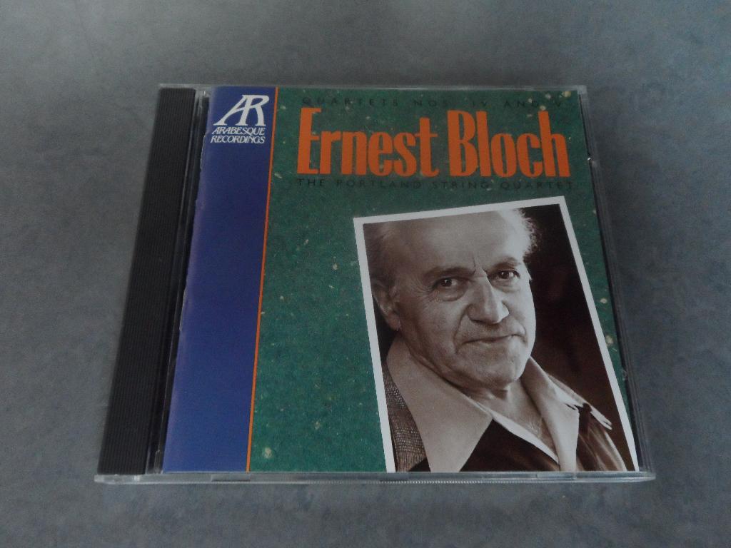 Ernest Bloch, Portland String Quartet / Quartets IV, V - CD, Verzenden, Modernisme tot heden, Gebruikt, Overige typen