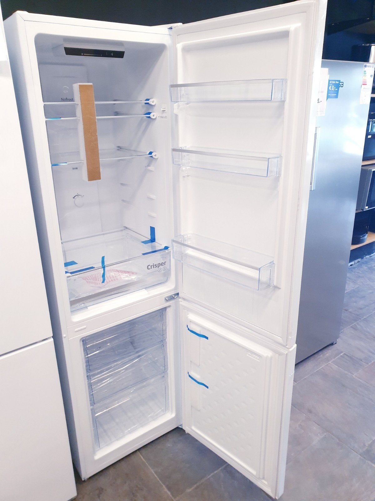 koelvries combinatie beko Nieuw in doos, 200 liter of meer, Met aparte vriezer, Nieuw, Energieklasse A of zuiniger
