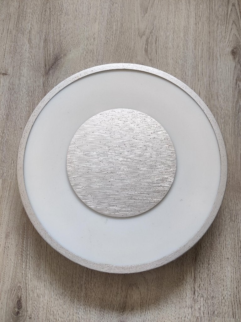Philips Plafondlamp Rond met Ring TL buis, Huis en Inrichting, Ophalen, Zilver, Gebruikt, Overige fittingen