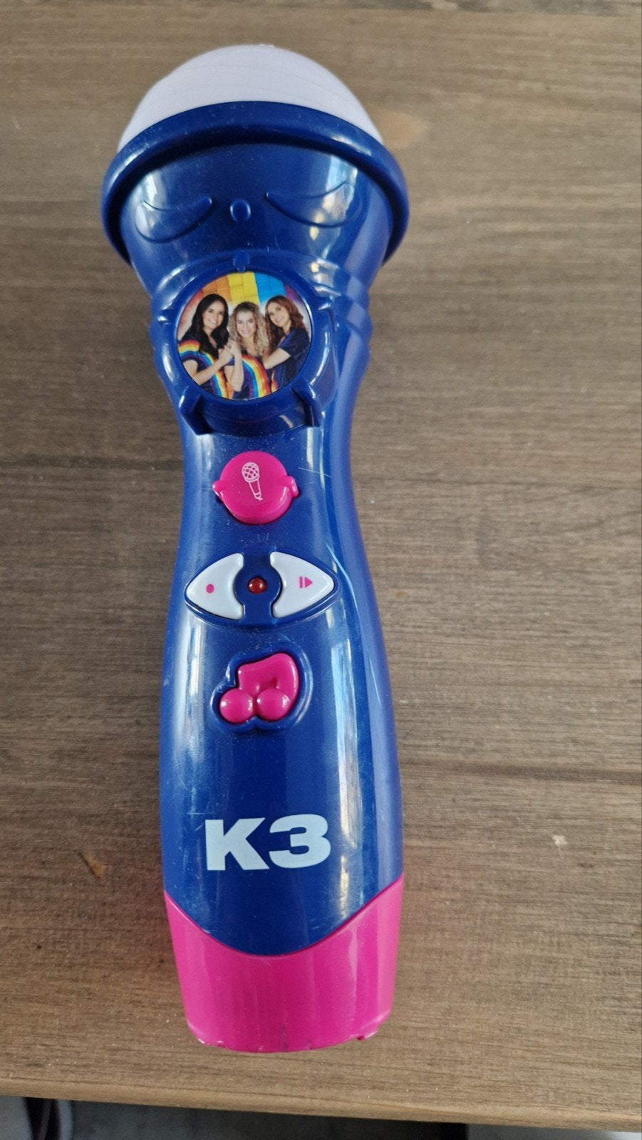 K3 Microfoon met licht en geluid, Ophalen of Verzenden, Gebruikt, Overige typen, Met licht