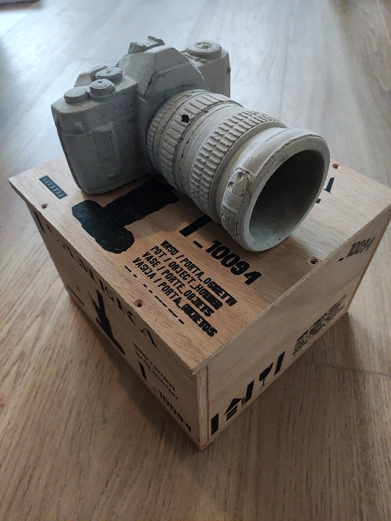 Camera van beton, Tuin en Terras, Tuinbeelden, Ophalen of Verzenden, Nieuw, Beton, Overige typen