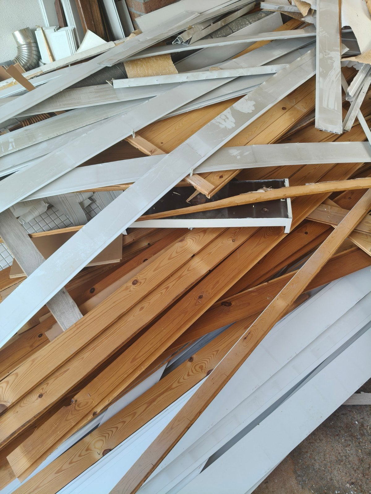 Diverse partij hout, grene dit weekend ophalen Sprang Capell, Gebruikt, Overige typen, Ophalen of Verzenden, Overige houtsoorten