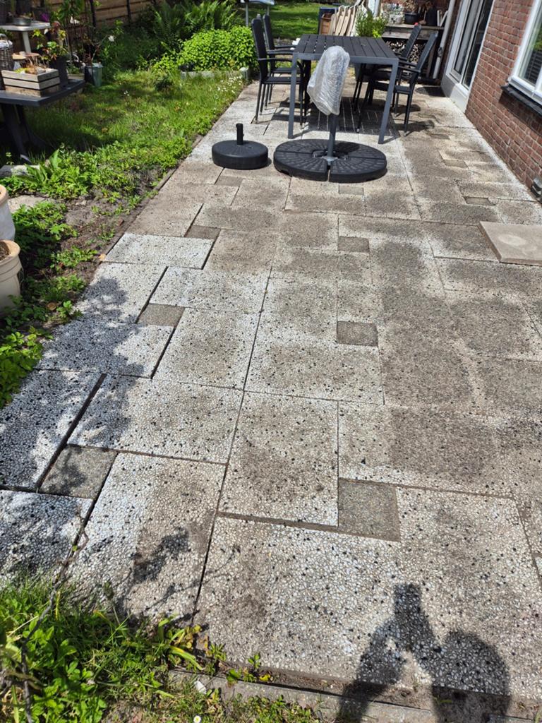 Grindtegels gratis! 60x40 50x50, Tuin en Terras, Ophalen, Gebruikt, Beton, Terrastegels