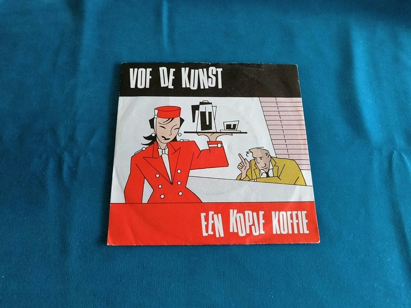 VOF De Kunst - Een Kopje Koffie (Single), Ophalen of Verzenden, Gebruikt, Nederlandstalig