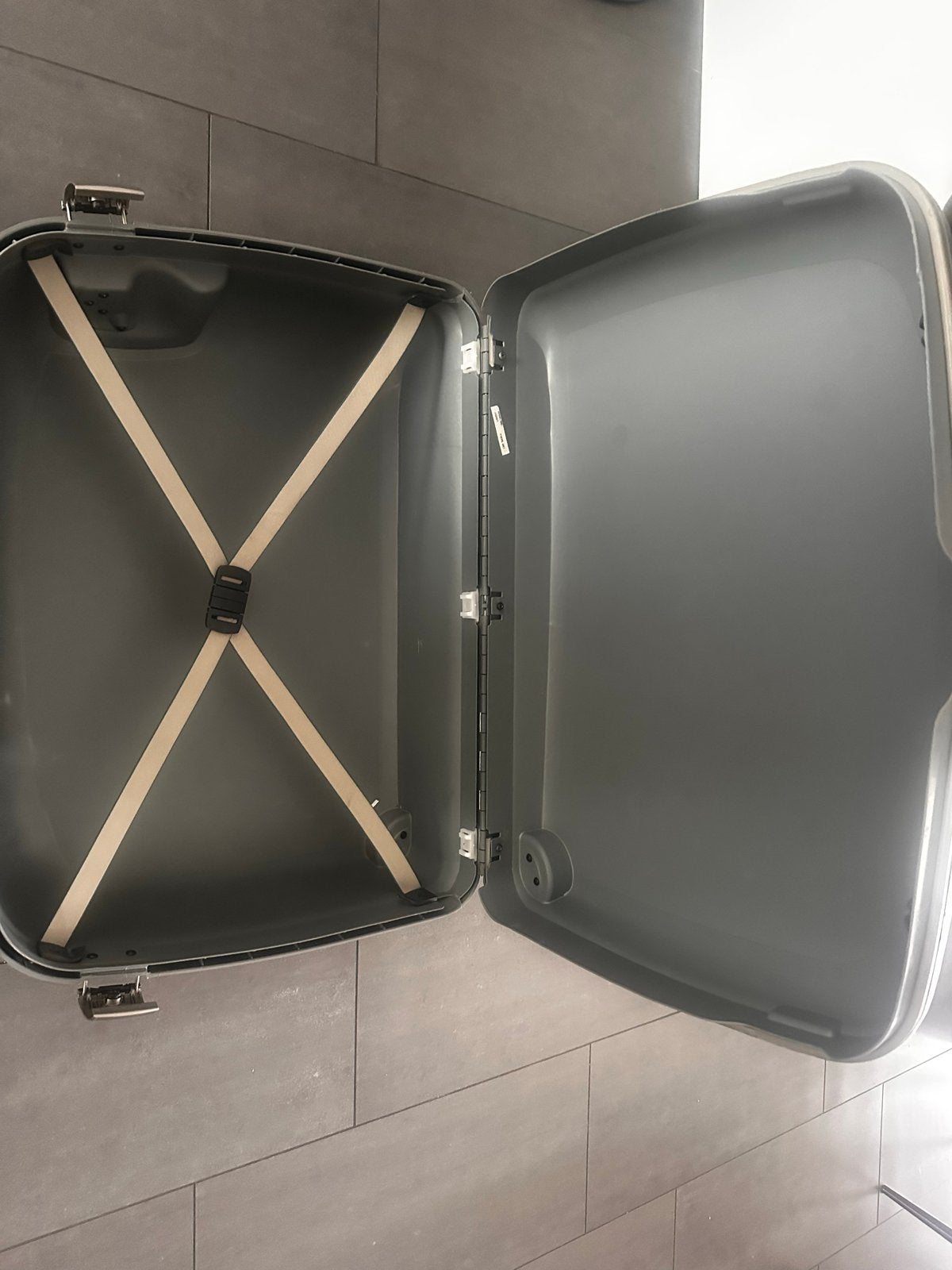 Stevige Samsonite koffer - Gebruikt maar in goede staat, Gebruikt, Hard kunststof, 45 tot 55 cm, Slot