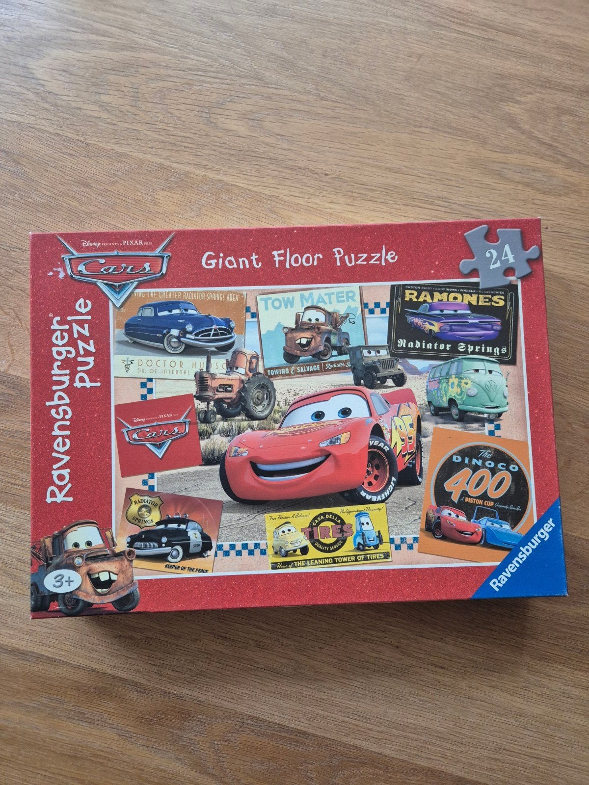 Grote vloerpuzzel Cars, Ophalen of Verzenden, 10 tot 50 stukjes