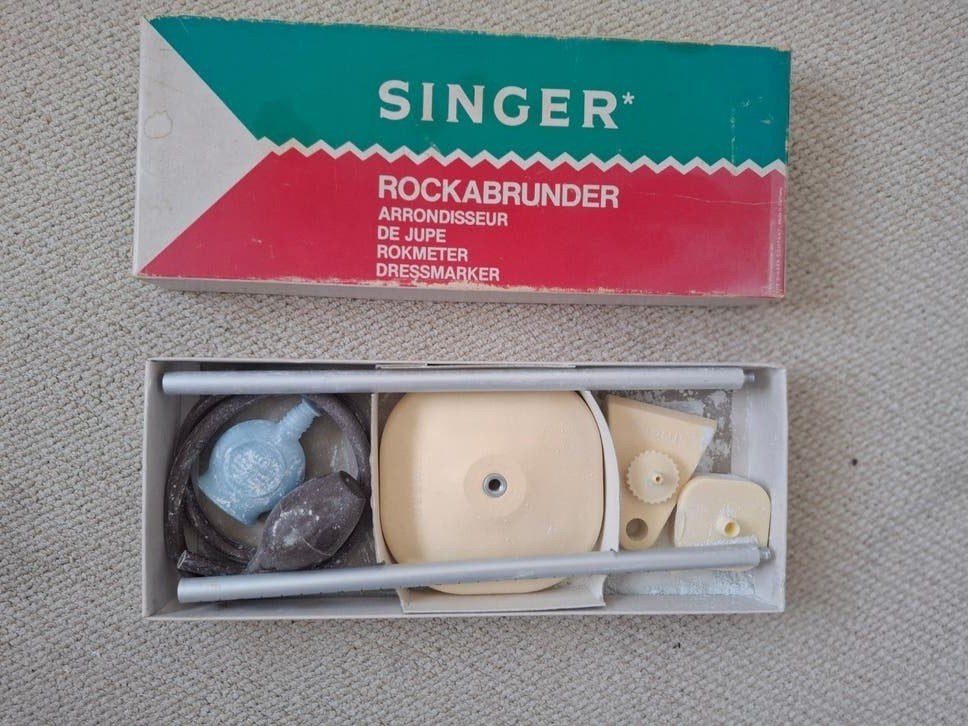 Vintage Singer rokafspelder Rockabrunder, Ophalen of Verzenden