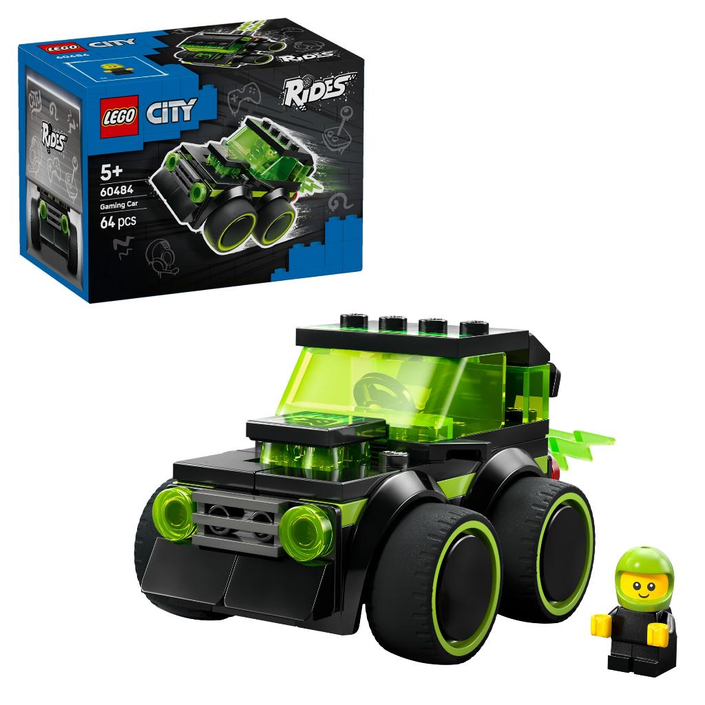 LEGO City Rides 60484 Gaming Raceauto 64 delig, Ophalen of Verzenden, Nieuw, Complete set, Lego