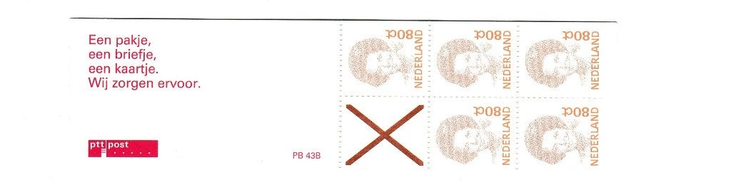 PB. 43b, Ophalen of Verzenden, Postfris