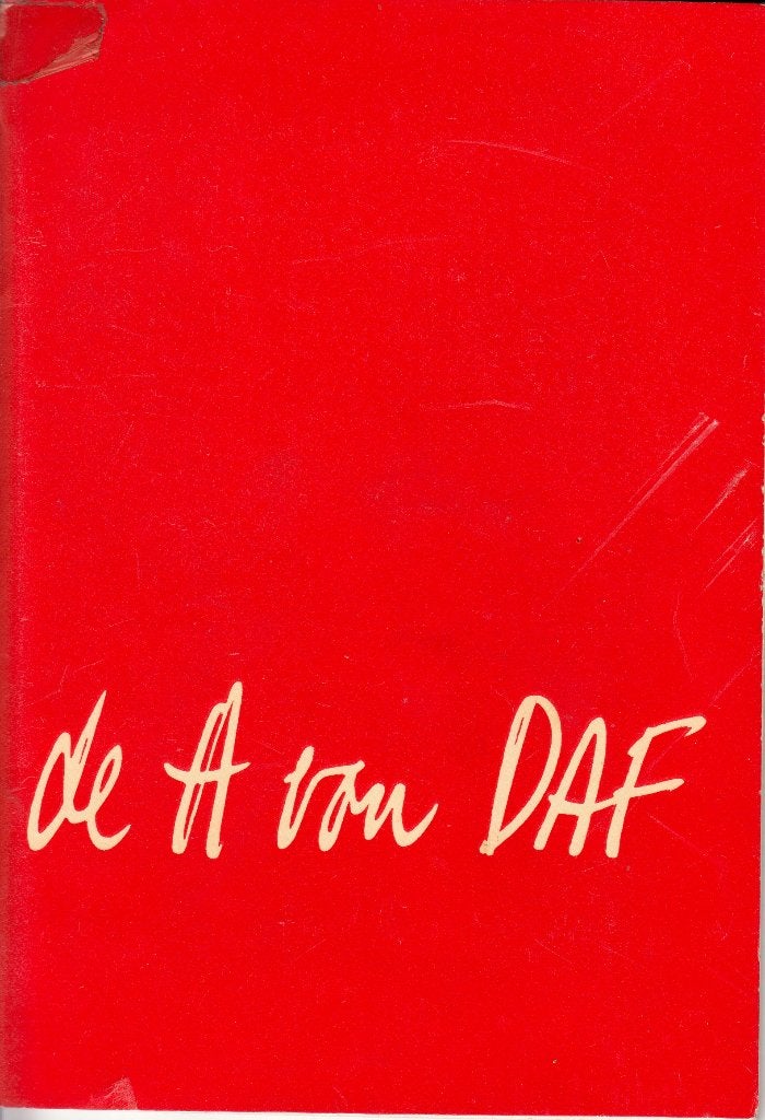 De A van DAF, Gelezen, Ophalen of Verzenden, Overige merken, DAF