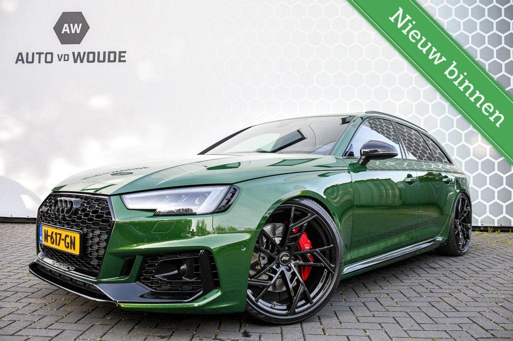 Audi RS 4 Avant 2.9 TFSI RS4 quattro KW V3 schroefset ABT, Auto's, Audi, Automaat, Gebruikt, Automatische klimaatregeling, Vierwielaandrijving