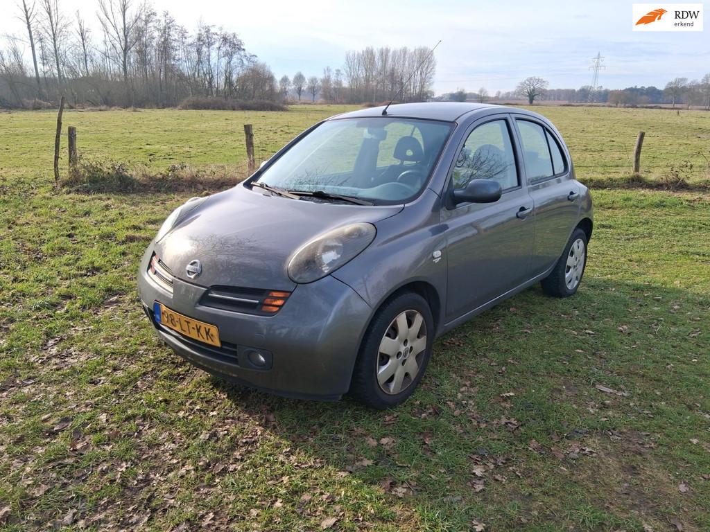 Nissan Micra 1.2 Visia, Auto's, Voorwielaandrijving, 4 cilinders, Elektrische ramen, Origineel Nederlands