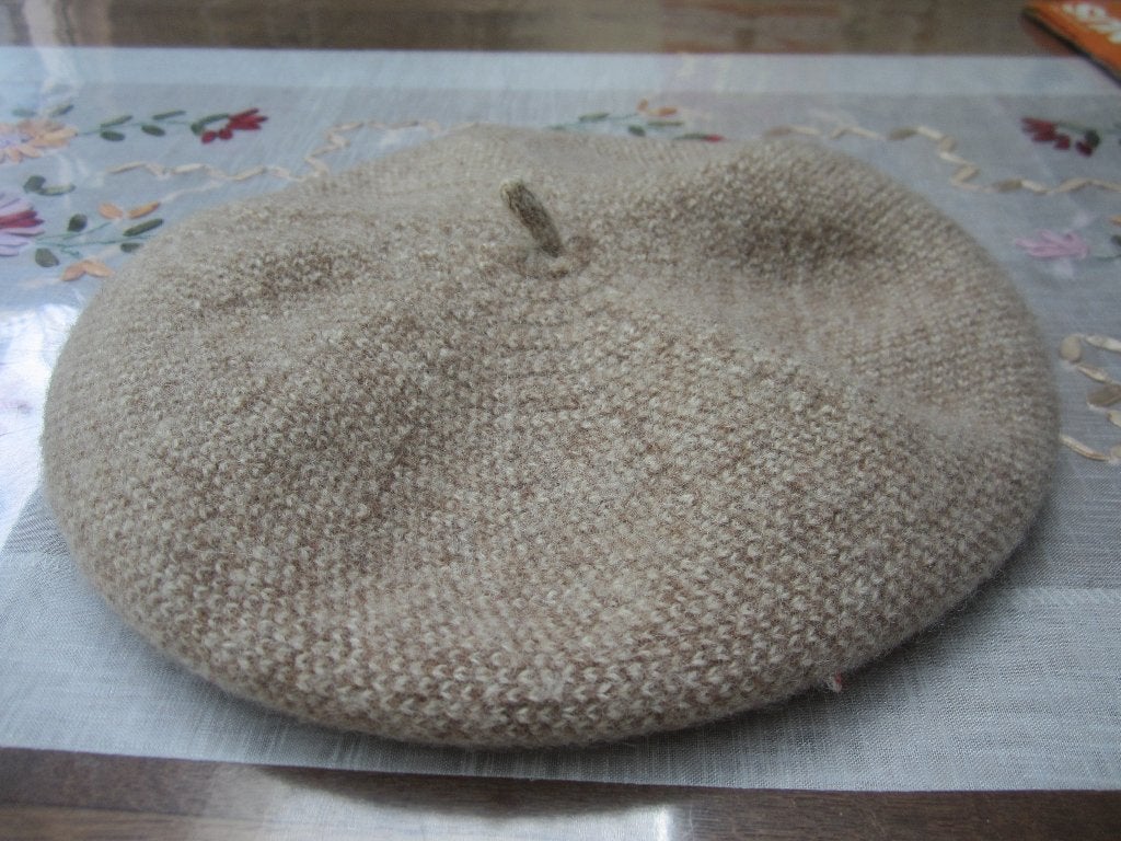 Beige Franse barret van de Zara maat S/M, 56 of 57 cm (M, 7 of 7⅛ inch), Zara, Ophalen of Verzenden, Pet