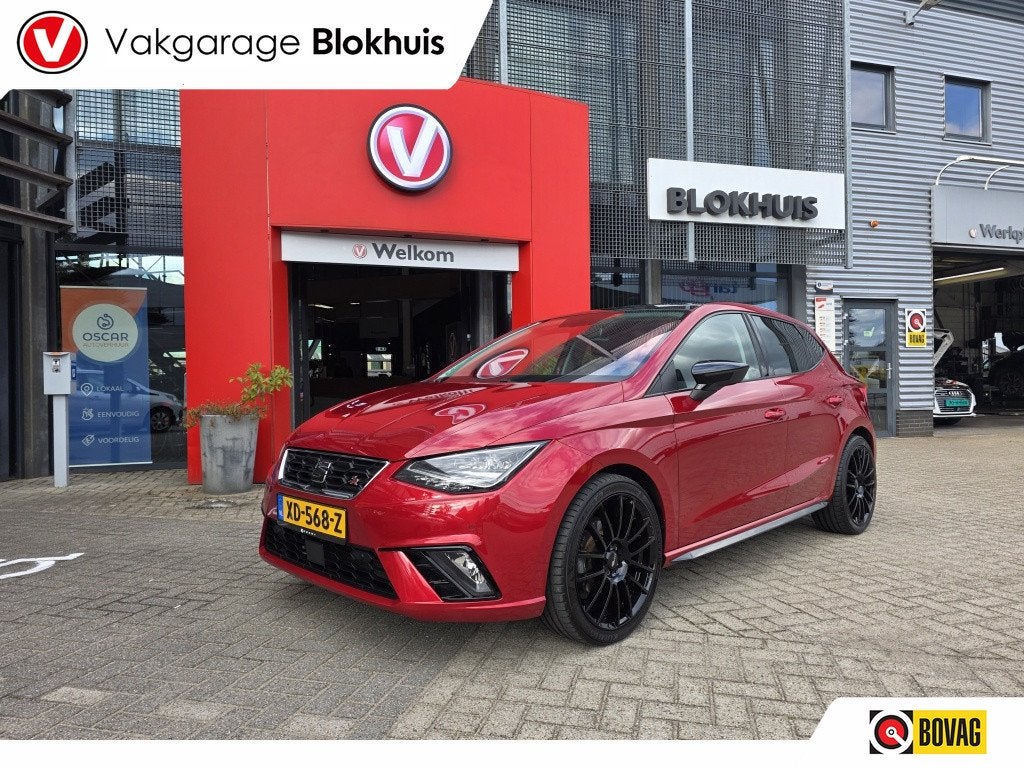 SEAT Ibiza 1.0 TSI FR BUSINESS INTENS | PANODAK (bj 2019), Auto's, Keurmerk '100% Onderhouden', 12 maanden, Stof, 116 pk