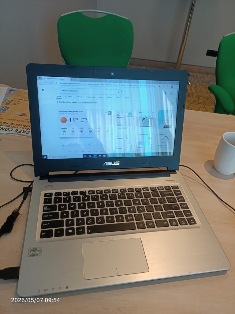 ASUS Laptop - Intel Core i5 - Gebruikt, Met videokaart, 2 tot 3 Ghz, 8 GB, ASUS