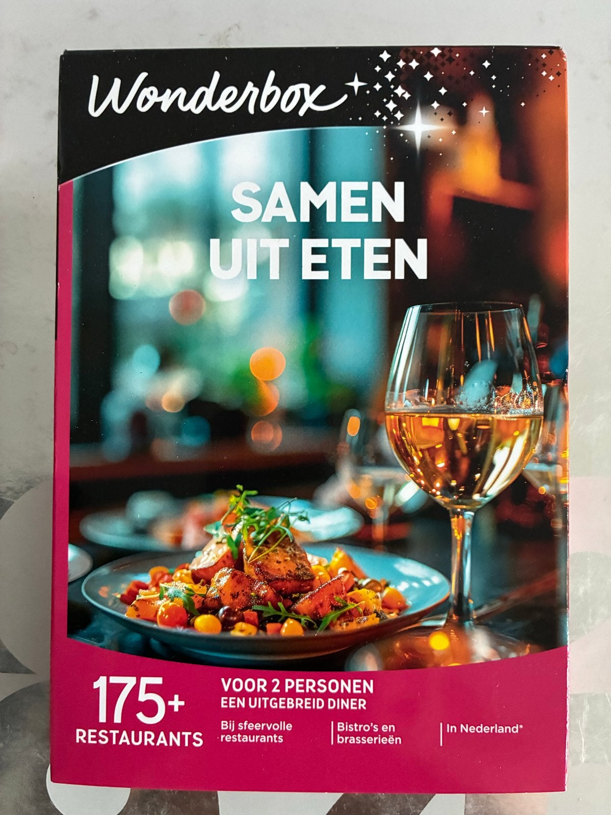 Wonderbox kadobon t.w.v. 80 euro, Twee personen, Overige typen