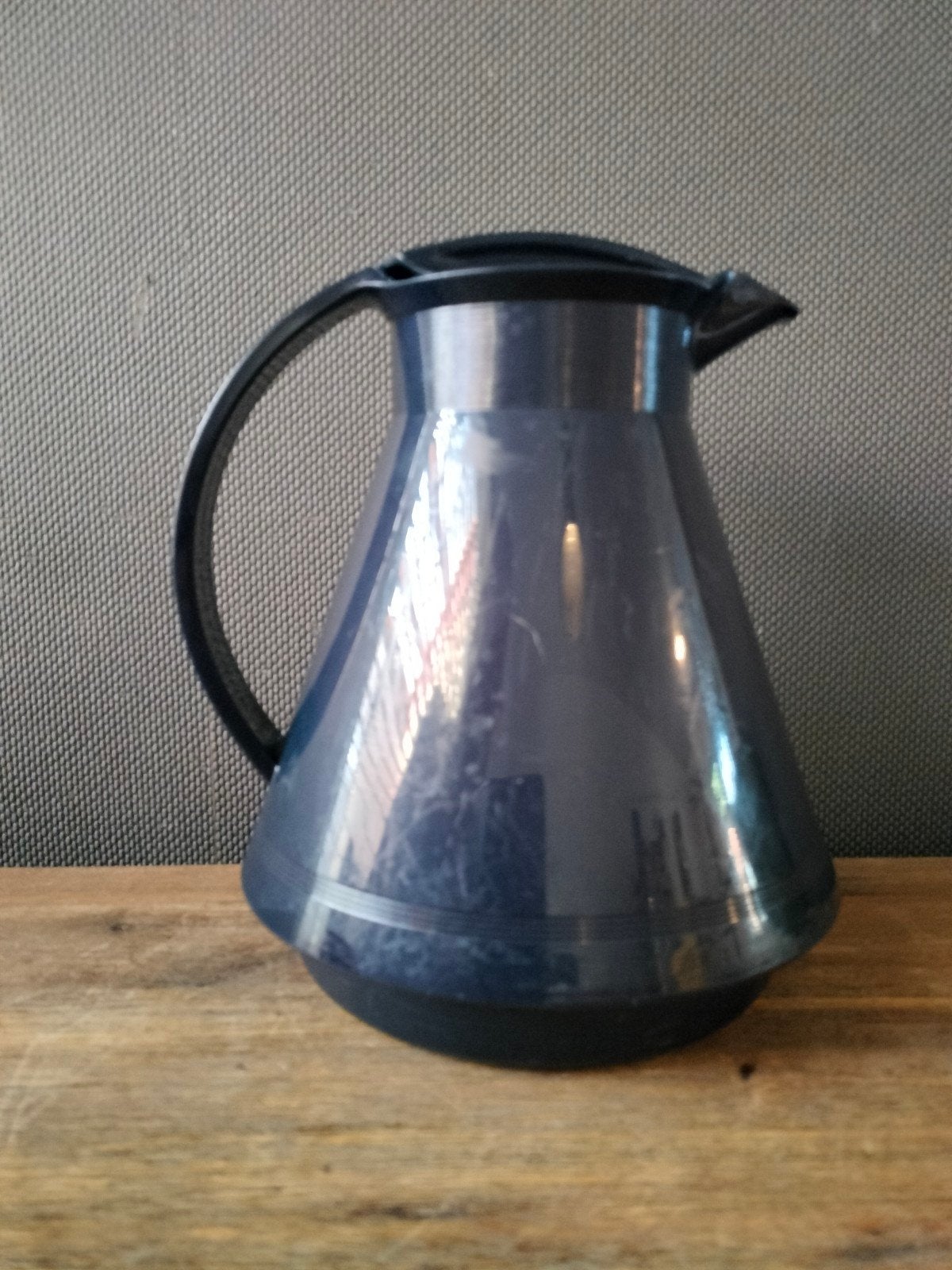 Vintage Rotpunkt Thermoskan West-Duitsland - Blauw, Ophalen of Verzenden