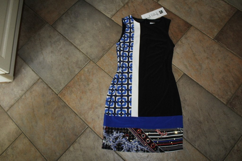 Joseph Ribkoff prachtig vlot gekleurde zomerjurk mt M, Kleding | Dames, Jurken, Maat 38/40 (M), Overige kleuren, Verzenden, .