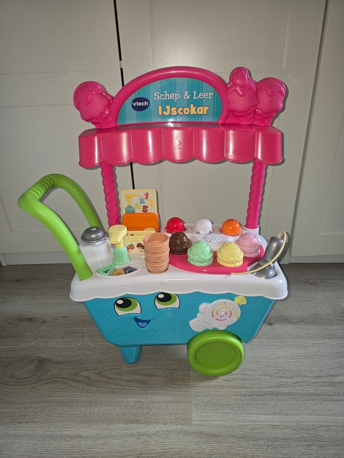 VTech Schep & Leer IJscokar - Interactief Speelgoed, Ophalen of Verzenden, Gebruikt, 2 tot 4 jaar