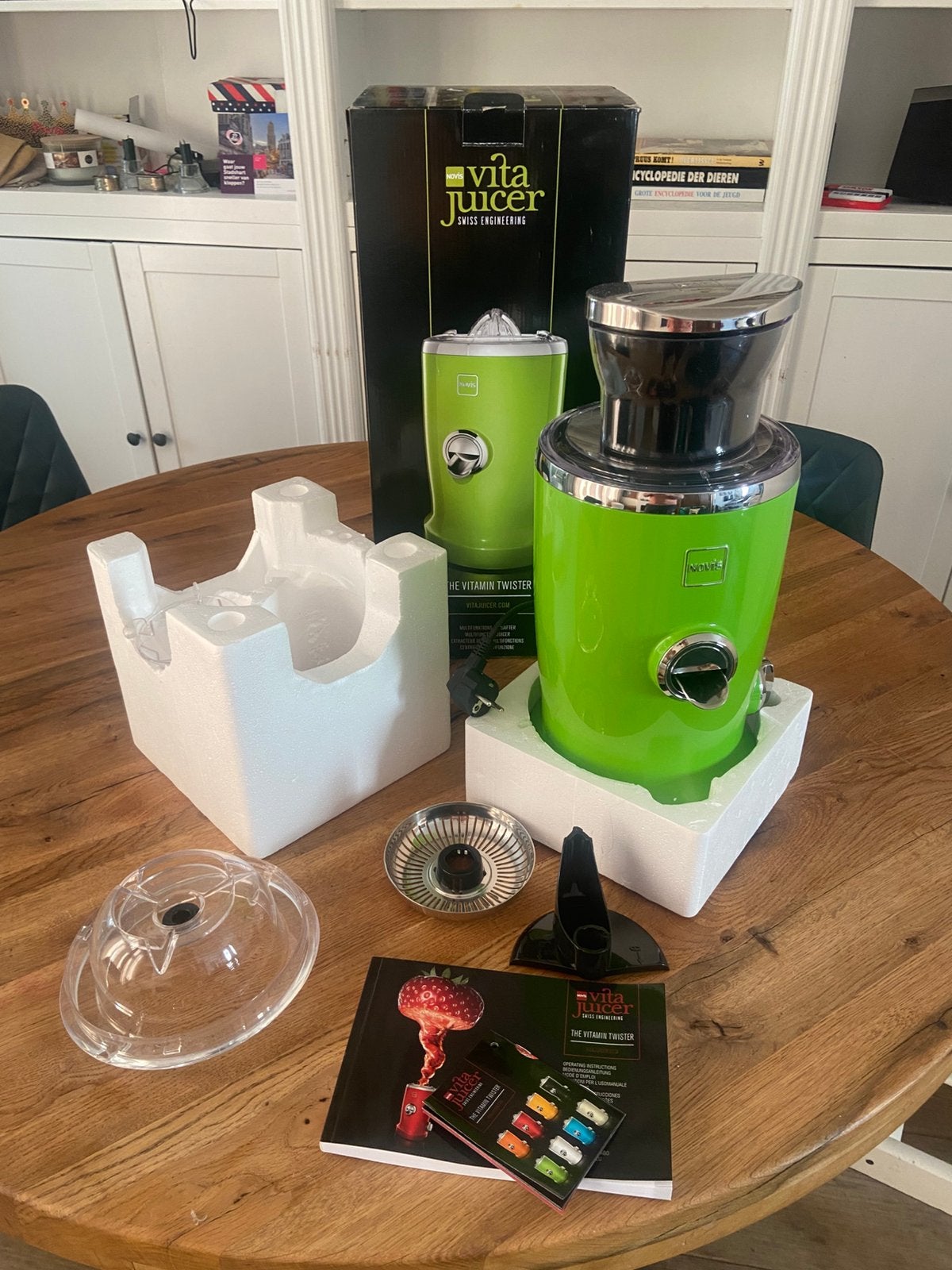 Sap centrifuge sinaasappel pers online 450 euro nu 100 euro, Ophalen of Verzenden, Nieuw
