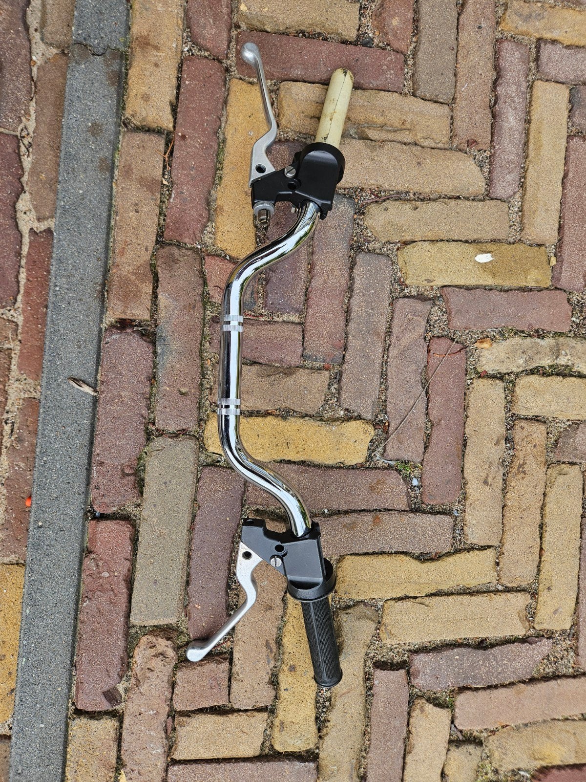 half hoog stuur met magura hendels, Fietsen en Brommers, Ophalen of Verzenden