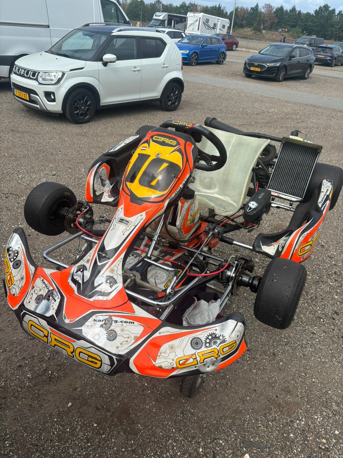 Crg dd2 rotax max 125cc, Sport en Fitness, Karting, Ophalen, Gebruikt, Kart