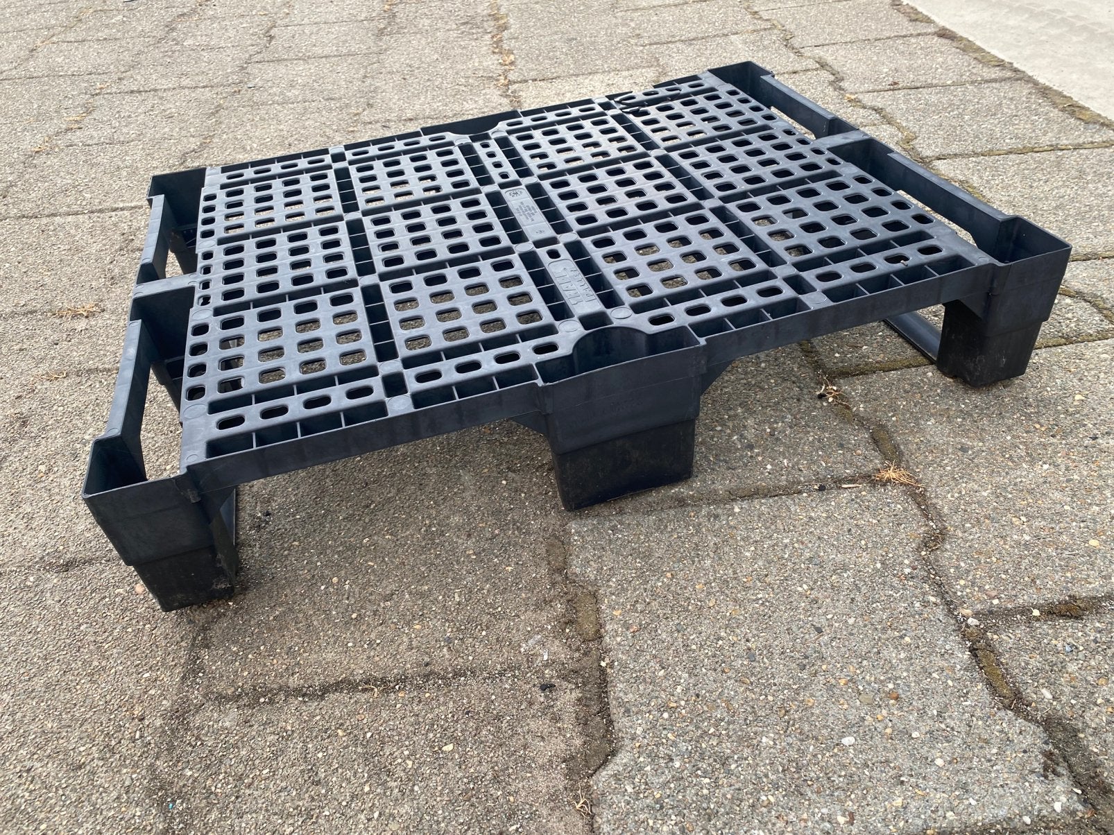Kunststof pallets 80 x 60cm, Doe-het-zelf en Verbouw, Kratten en Dozen, Ophalen, Gebruikt, 100 cm of meer, 60 cm of meer