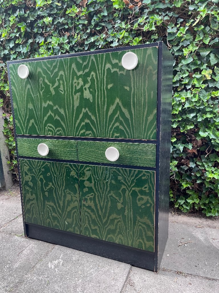 Buro inklapbaar, Huis en Inrichting, Kasten | Wandmeubels, Ophalen, Gebruikt, Met deur(en), 100 tot 150 cm