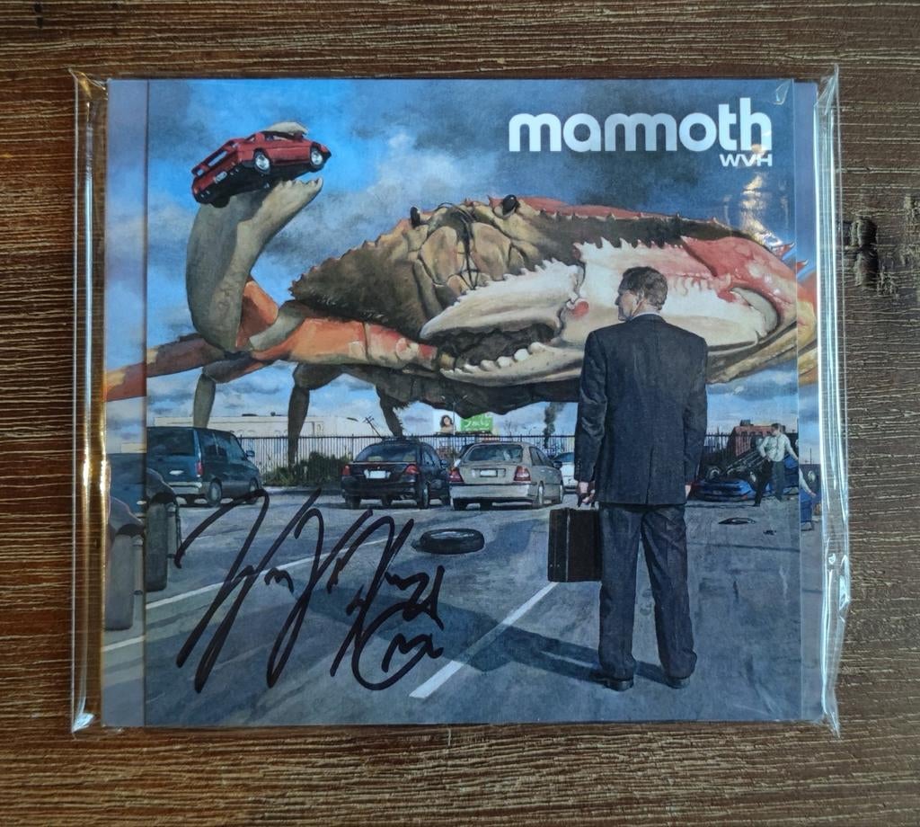 Mammoth WVH CD gesigneerd | signed, Verzamelen, Muziek, Artiesten en Beroemdheden, Ophalen, Cd of Plaat, Gesigneerd