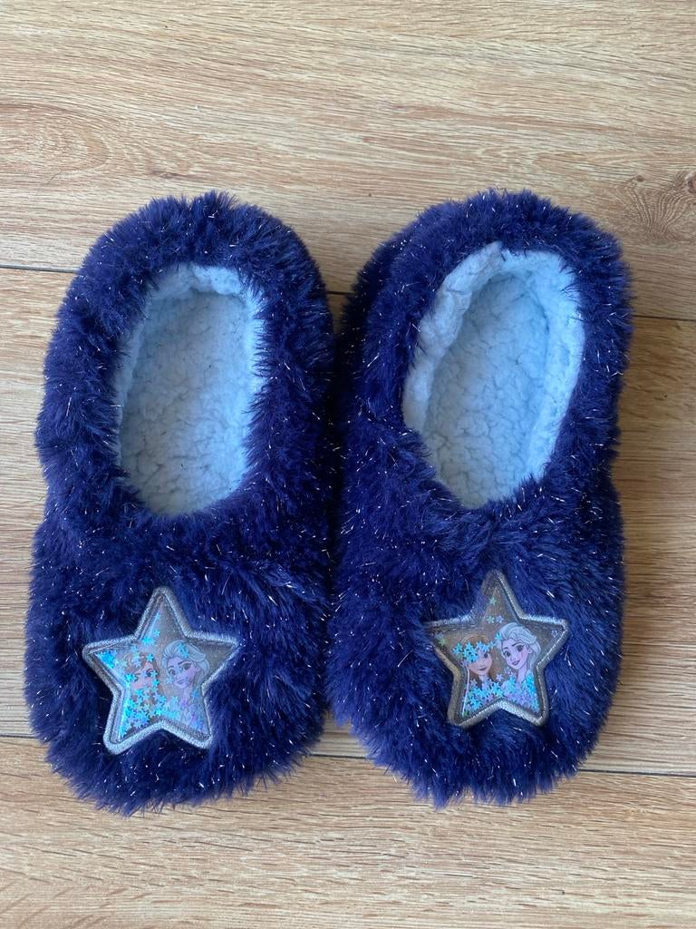 Disney Frozen pantoffels - Zo goed als nieuw - Maat 29/30, Ophalen, Zo goed als nieuw, Meisje, Overige typen