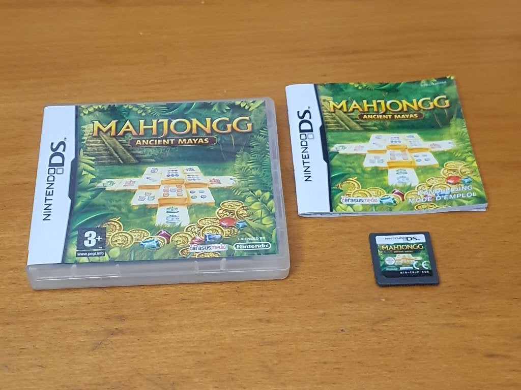DS | Mahjongg Ancient Mayas, 1 speler, Ophalen of Verzenden, Gebruikt, Vanaf 3 jaar
