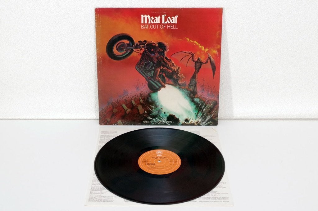 Meat Loaf Bat Out Of Hell album LP 12'' vinyl, LP, Gebruikt, Inclusief binnenhoes, Ophalen of Verzenden
