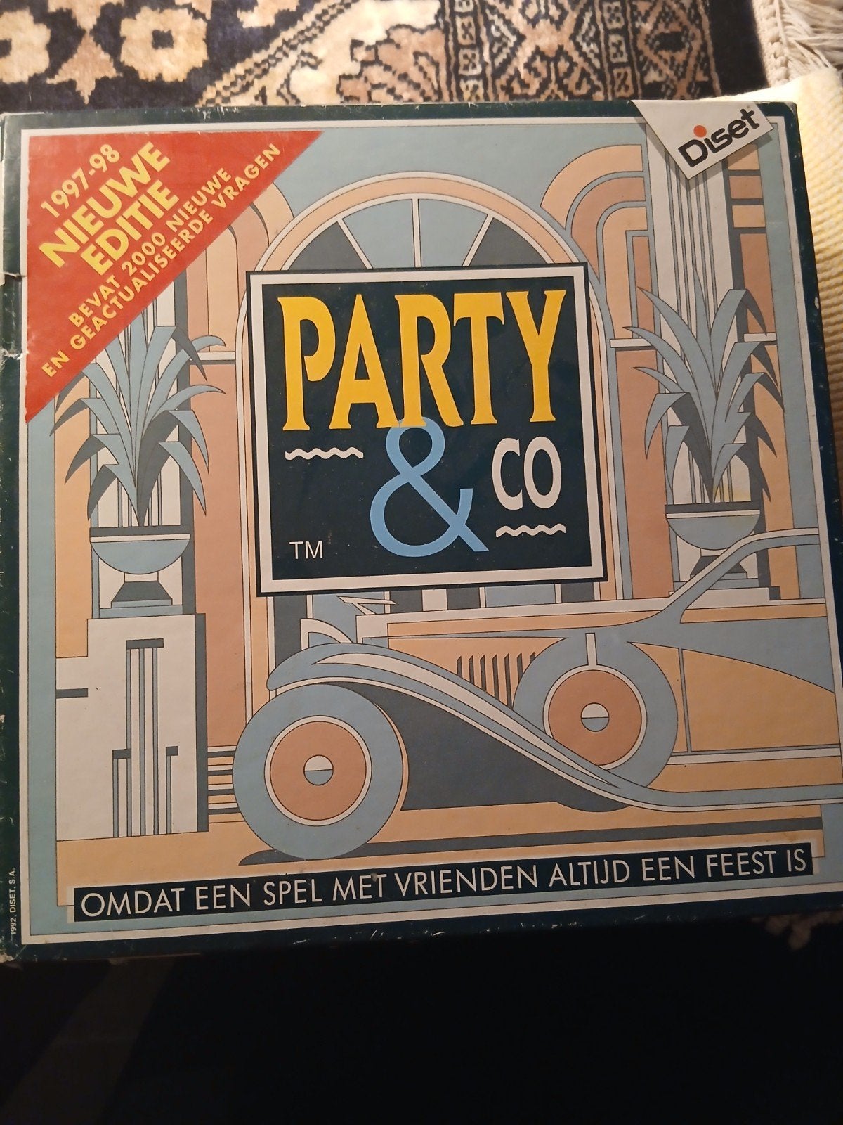 Party & Co Bordspel - Nieuwe Editie 1997-98, Vijf spelers of meer, Ophalen of Verzenden, Gebruikt, Diset
