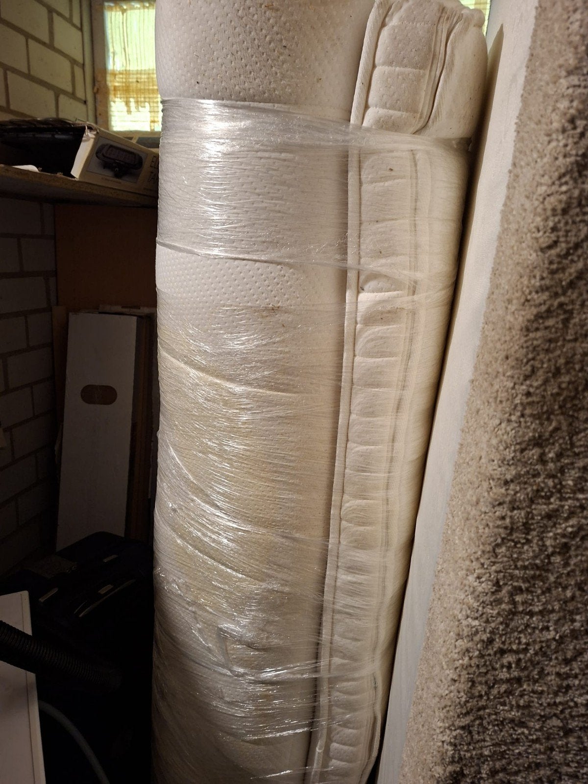 nikken boxspring 200x200, Ophalen, Gebruikt, Tweepersoons, Overige maten