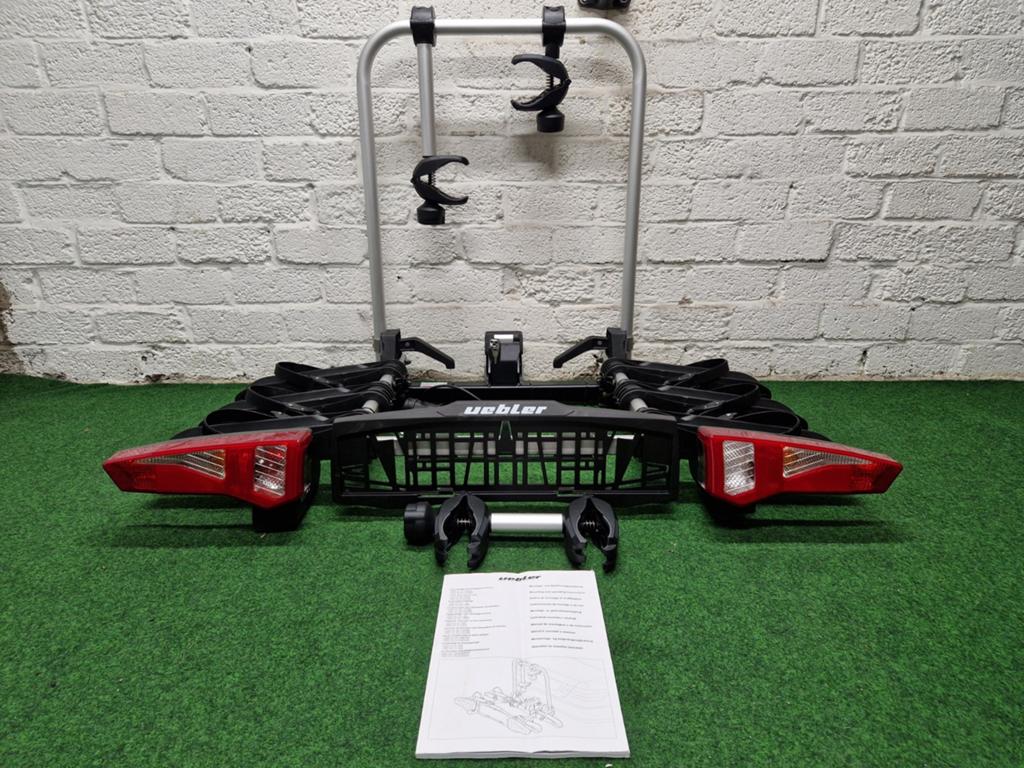 Nette Uebler F34 fietsendrager voor 3 fietsen lichtgewicht, 3 fietsen of meer, Uebler, Elektrische fiets, Uebler
