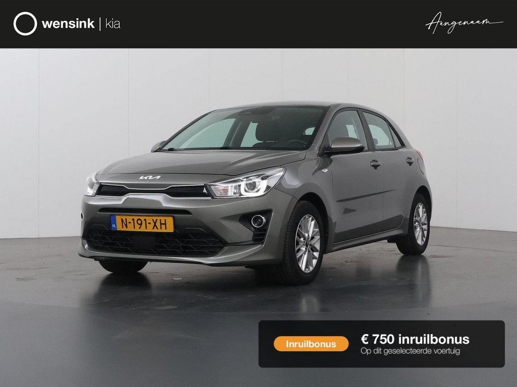 Kia Rio 1.0 T-GDi MHEV DynamicLine | Parkeercamera | Apple C, Auto's, Kia, Voorwielaandrijving, Gebruikt, Euro 6, 49 €/maand