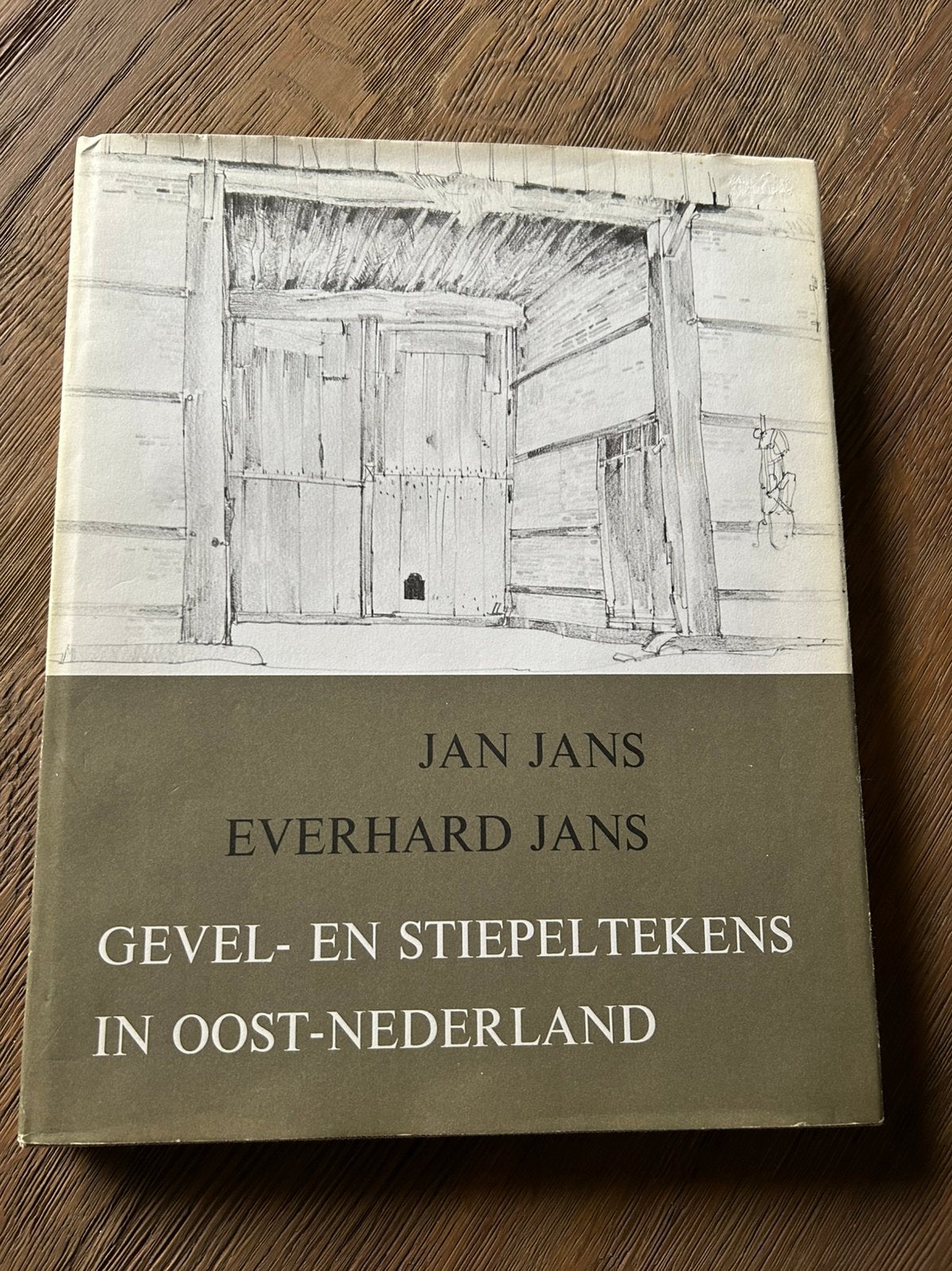 GEVEL- EN STIEPELTEKENS IN OOST-NEDERLAND, Jan Jans en Everhard Jans, Ophalen of Verzenden, 20e eeuw of later, Gelezen