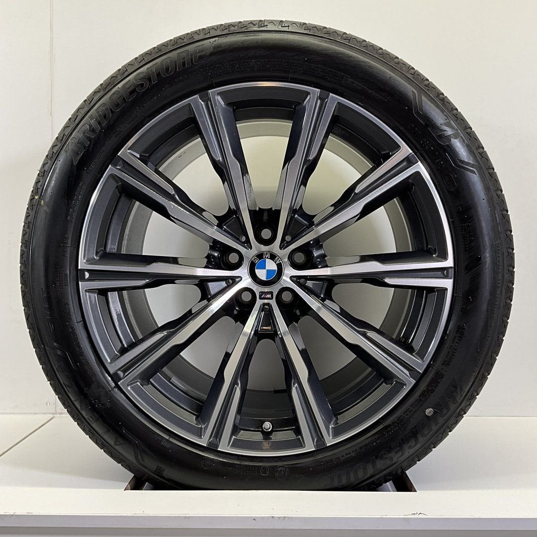 BMW X5 G05 EN X6 G06 BREEDSET VELGEN + ZOMERBANDEN 20 INCH O, Auto-onderdelen, Banden en Velgen, Gebruikt, -, 275 mm, -