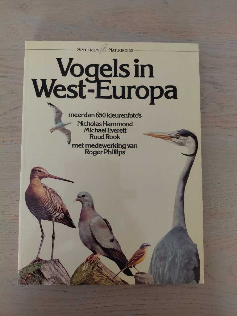 Vogels in West-Europa, Boeken, Ophalen of Verzenden, Zo goed als nieuw, Vogels