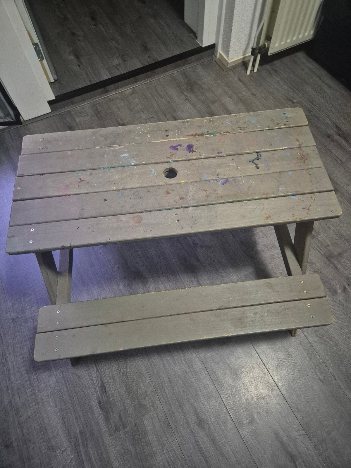 Kinder picknicktafel met zand/speelbakken, Kinderen en Baby's, Ophalen, Gebruikt, Overige typen