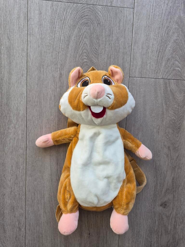 Leuke Hamster Rugzak voor Kinderen, Bruin, Rugtas, Ophalen of Verzenden, Zo goed als nieuw