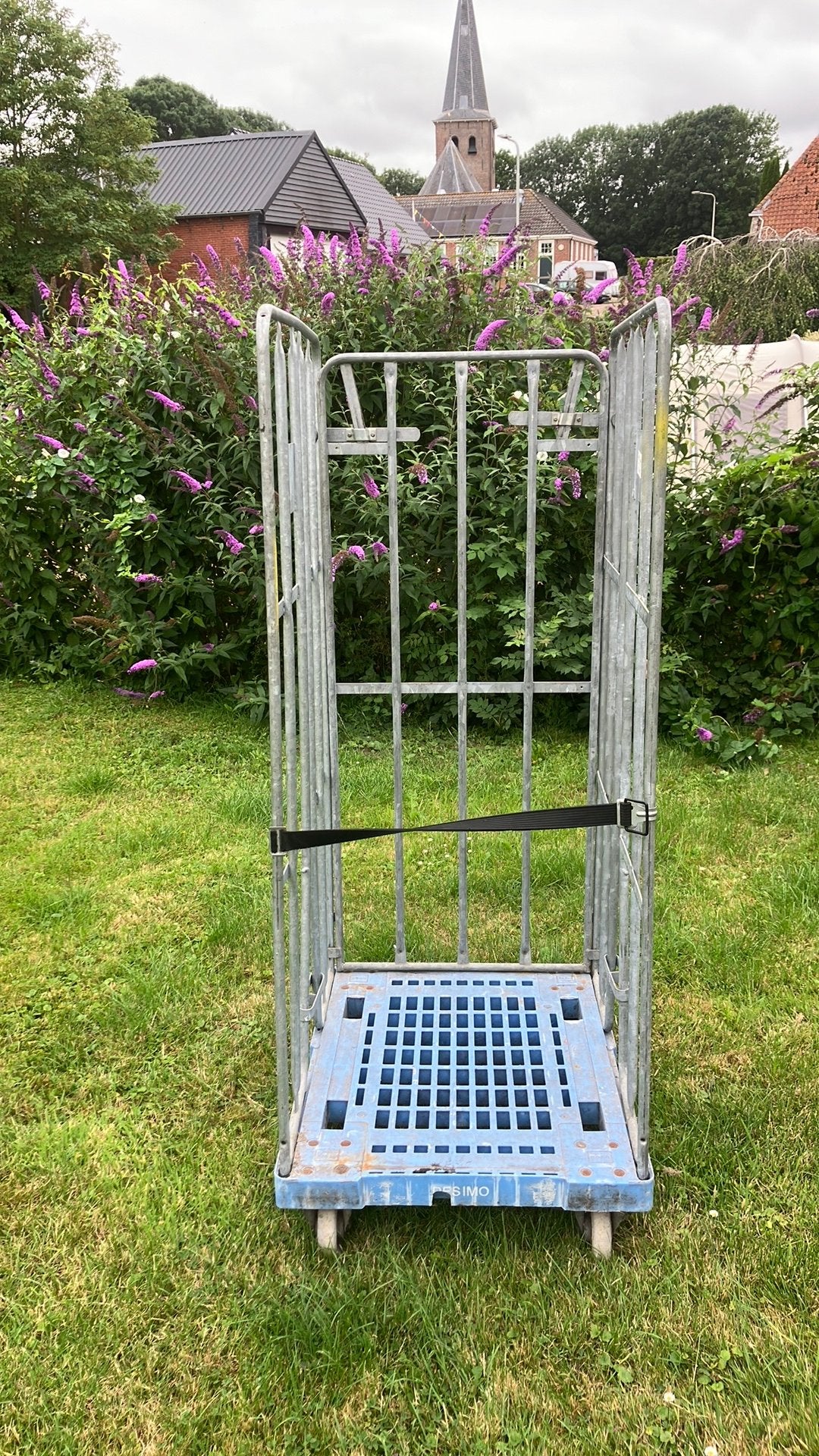 Rolcontainer, 100 liter of meer, Ophalen, Zo goed als nieuw, Transportkar