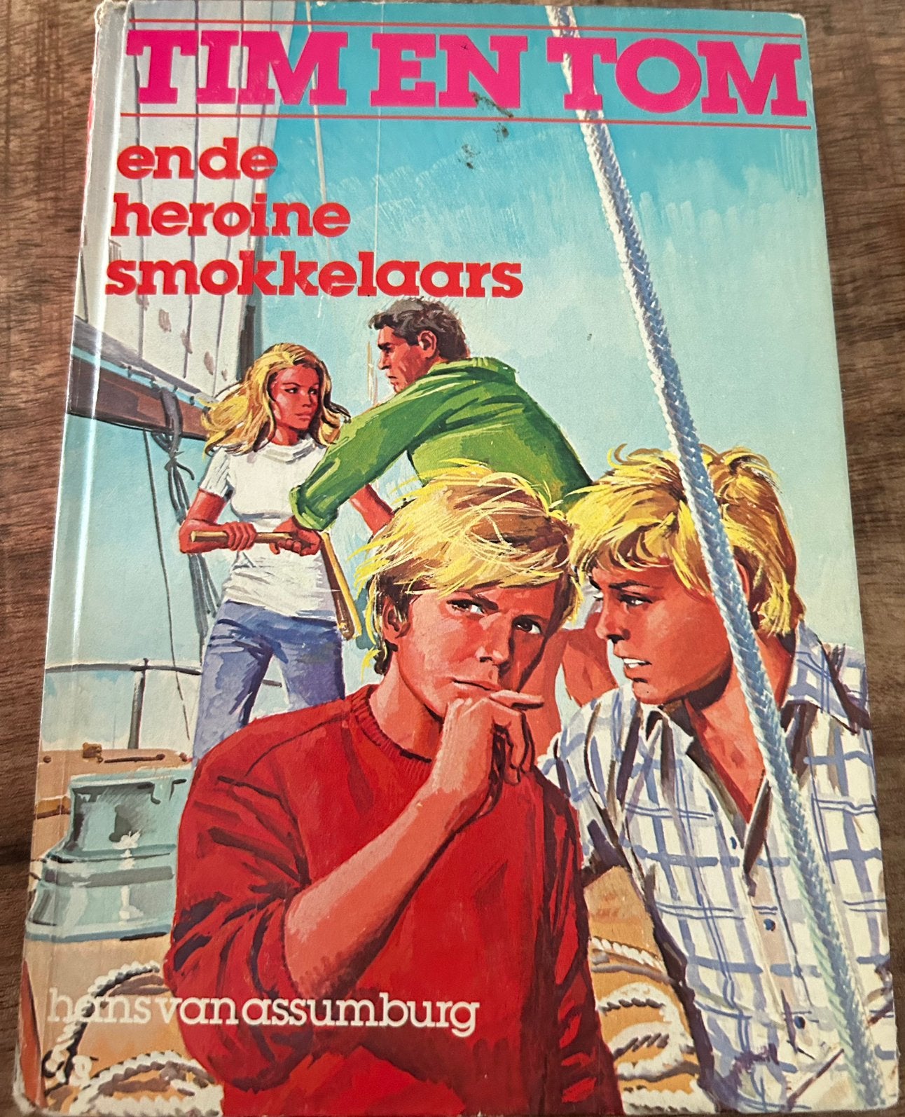 Tim en Tom en de Heroïne-smokkelaars- Hans van Assum, Boeken, Ophalen of Verzenden, Gelezen